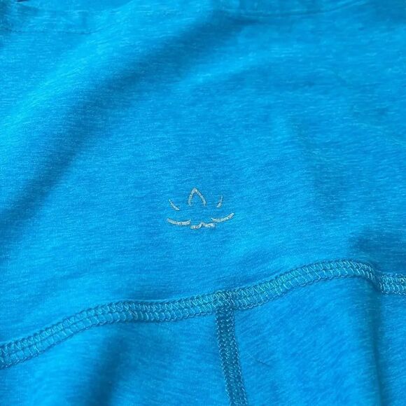 Beyond the Bump Turquoise Pocket Leggings, S! - Picture 6 of 6